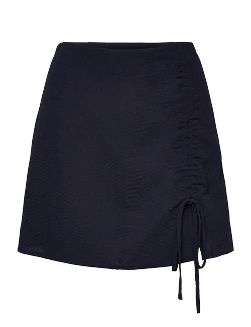 ONLY Onlnova Lux May Ruching Skirt Solid Ptm ONLY Navy