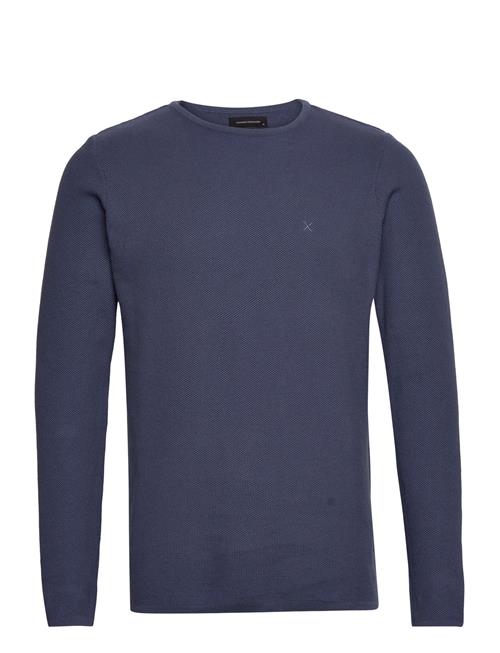 Clean Cut Copenhagen Lauritz Crew Knit Clean Cut Copenhagen Navy