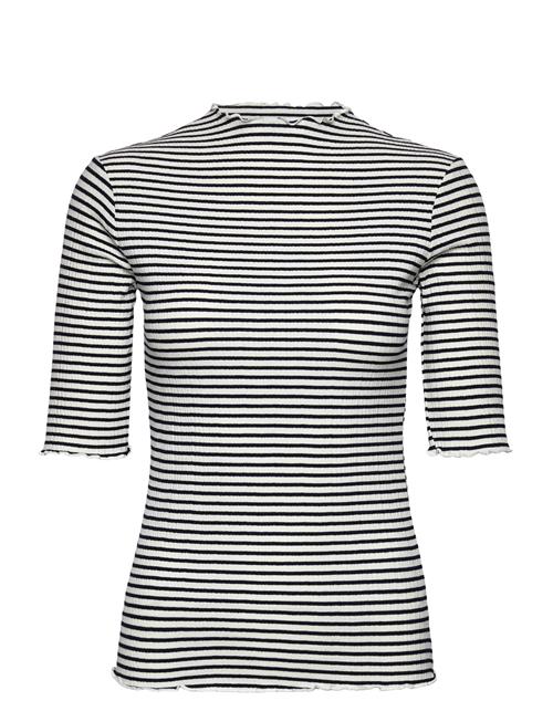 Karen By Simonsen Candacekb Stripe Ss Karen By Simonsen Black