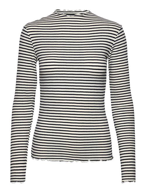 Karen By Simonsen Candacekb Stripe Ls Karen By Simonsen Black