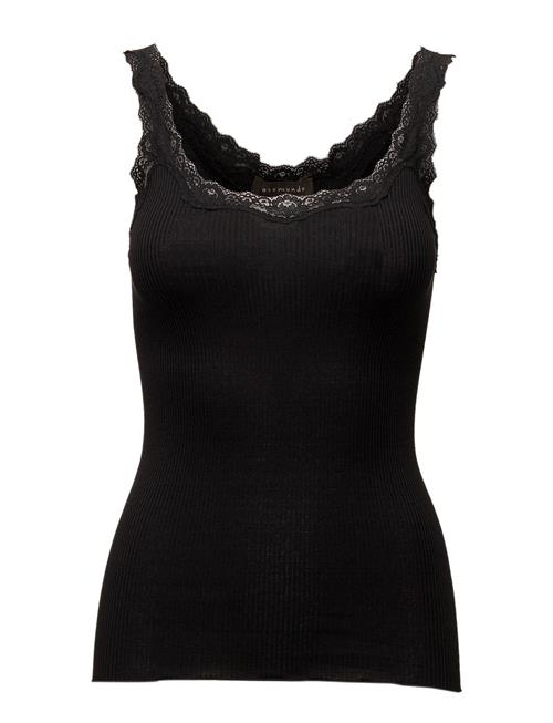 Rosemunde Silk Top W/ Lace Rosemunde Black