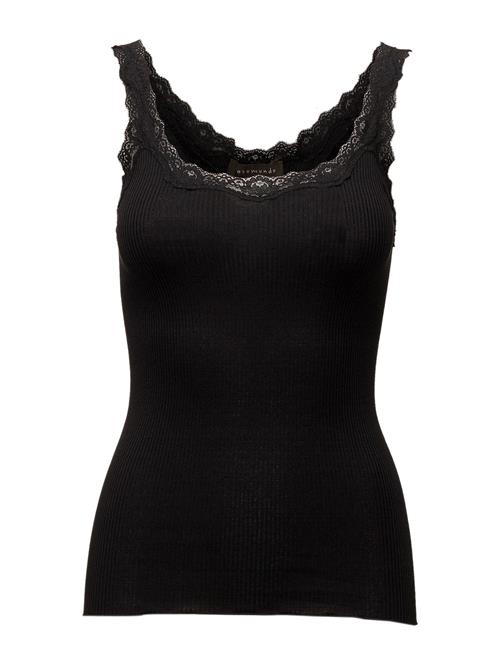 Rwbabette Silk Sl Deep Back Lace To Rosemunde Black