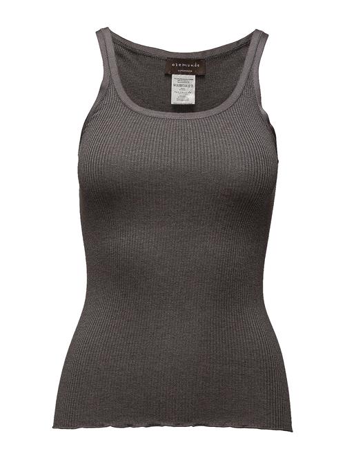 Rwbelle Silk U-Neck Strap Elastic T Rosemunde Grey