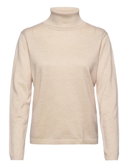 Se Soft Rebels Srmarla Rollneck Knit Soft Rebels Beige ved Booztlet