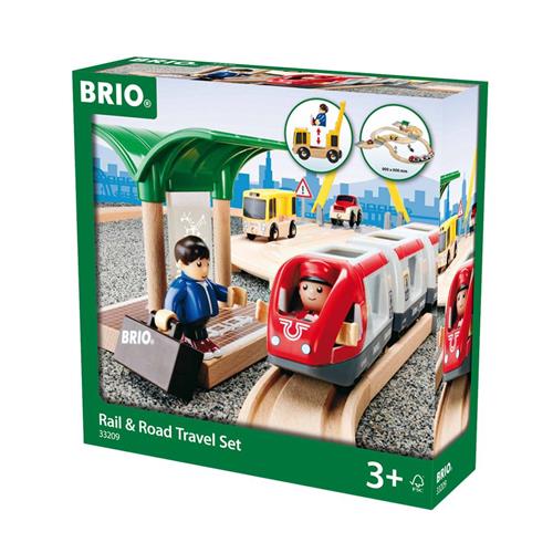 BRIO BRIO® World - 33209 Togsæt- bil og persontog |  | 3-6