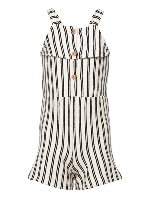 Mango Striped Jumpsuit Mango Patterned