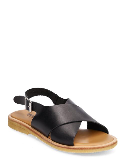 Se ANGULUS Sandals - Flat - Open Toe - Op ANGULUS Black ved Booztlet