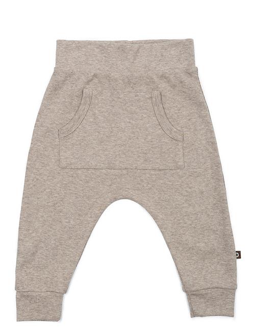 Smallstuff Pants W. Pocket, Nature Mel. Smallstuff Beige