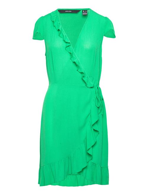 Vero Moda Vmmenny Short C/S Wrap Dress Wvn Ga Vero Moda Green