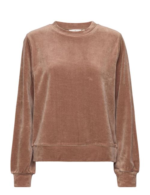 Basic Apparel Cindy Sweatshirt Gots Basic Apparel Brown