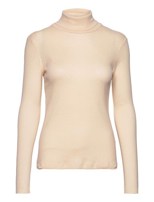 Basic Apparel Arense Roll Neck Gots Basic Apparel Beige