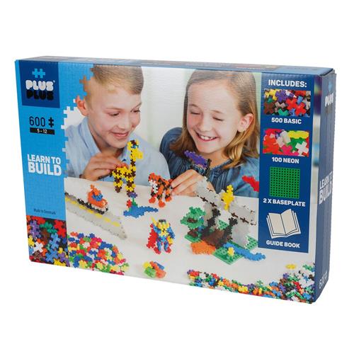 Se Plus-Plus 600-Piece Plus-Plus® Basic Learn To Build | Blå | 6-10 ved Babyshop