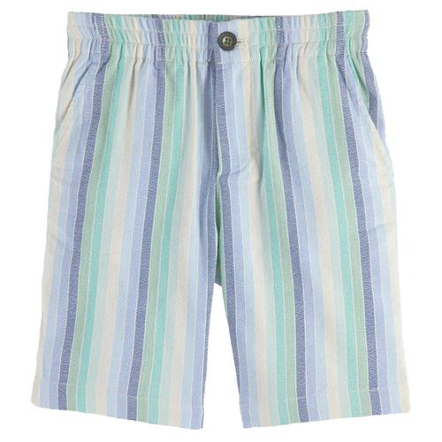 Se Scotch & Soda Stribet Shorts Blåt | Blå | 14 years ved Babyshop