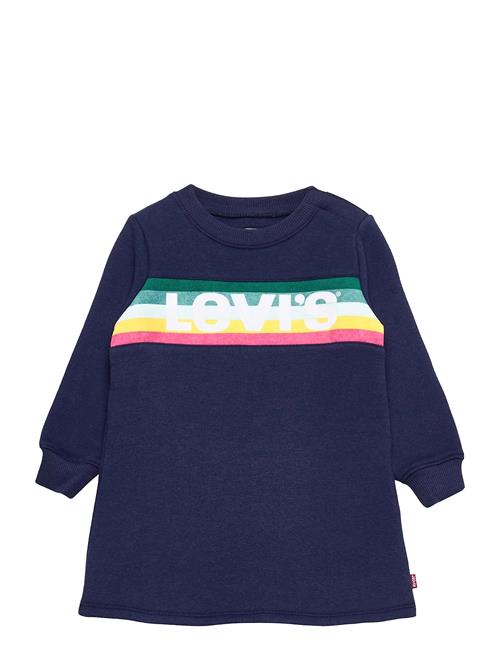 Se Levi's Lvg Sweatshirt Dress Levi's Blue ved Booztlet