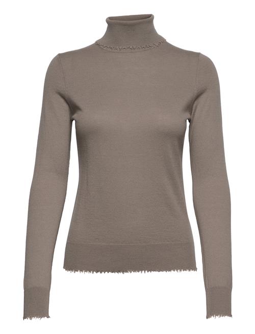 Se Filippa K Natalia Sweater Filippa K Brown ved Booztlet