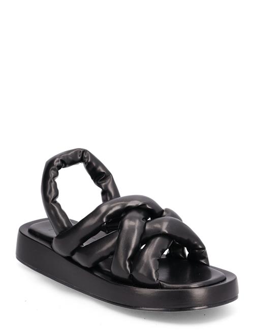 Biadora Puffy Cross Sandal Bianco Black