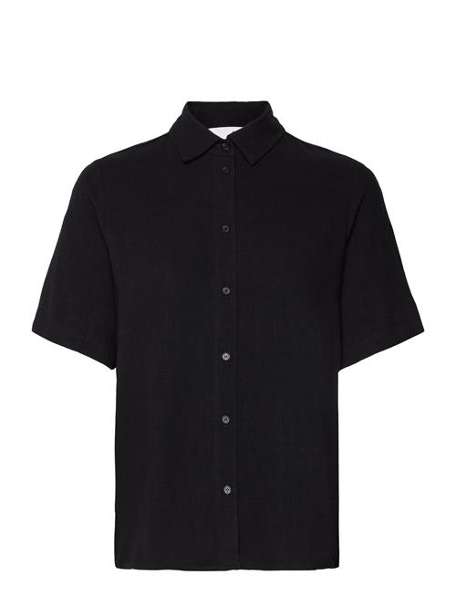 Selected Femme Slfviva- Marita Ss Shirt B Selected Femme Black