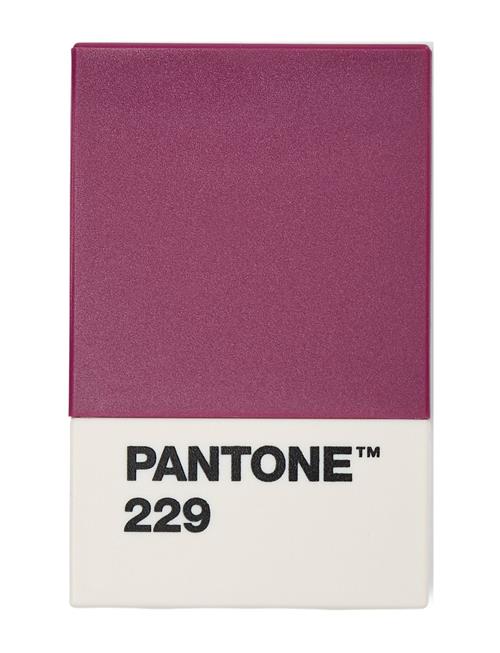 PANTONE Pant Creditcard Holder In Matte And Giftbox PANT Burgundy