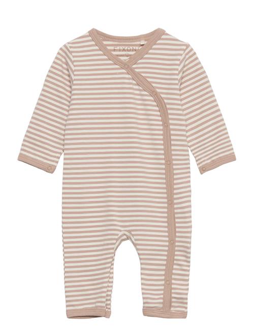 Se Fixoni Wholesuit Y/D Stripe Fixoni Beige ved Booztlet