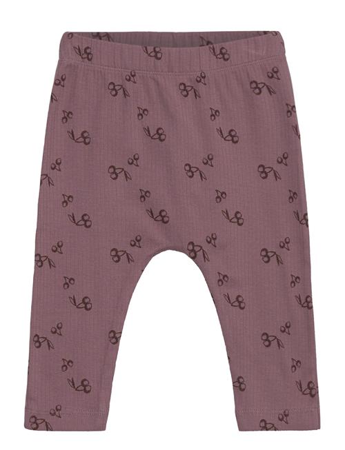 Baggy Pants W.aop Fixoni Purple