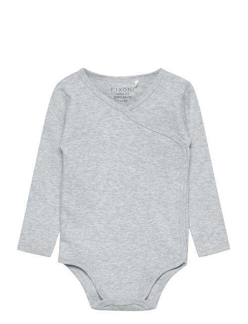 Fixoni Wrap Body Ls, Solid Fixoni Grey