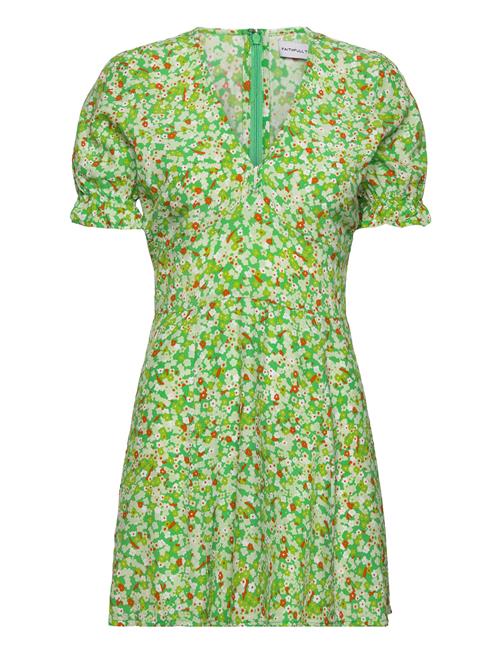 Faithfull The Brand La Belle Mini Dress Faithfull The Brand Green