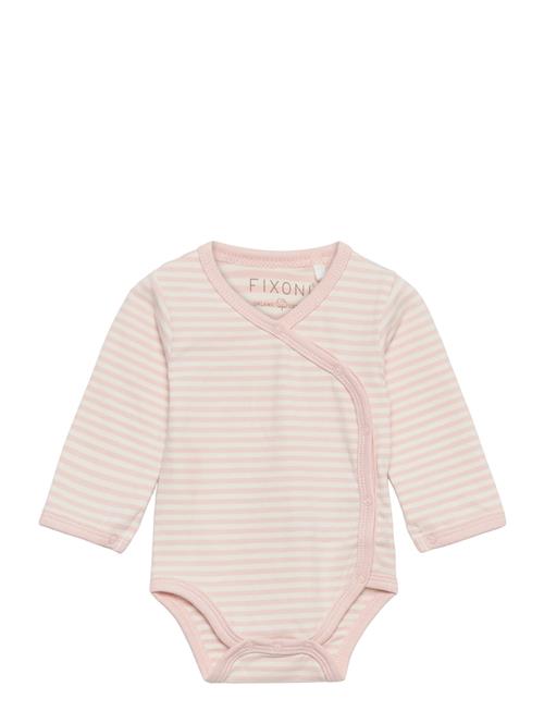 Fixoni Wrap Body Ls Y/D Stripe Fixoni Pink