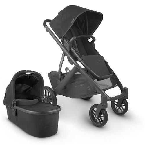 UPPAbaby VISTA V2 Barnevogn Jake/Black Carbon | Grå | 0-3