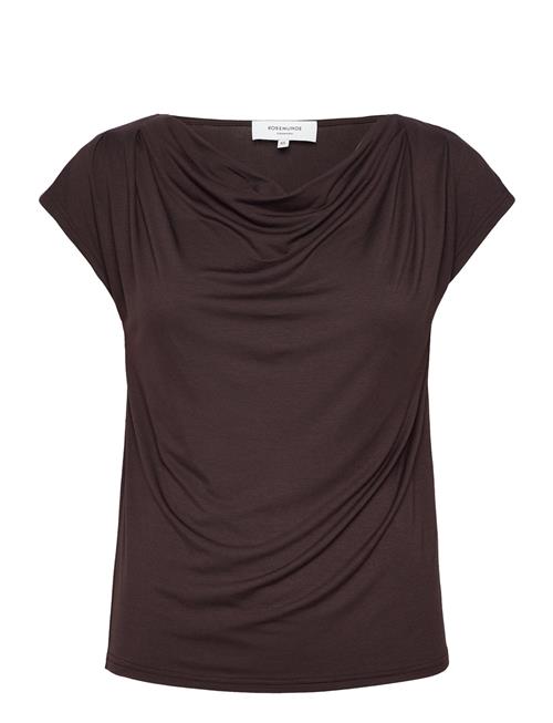 Rosemunde Linnen T-Shirt Rosemunde Brown