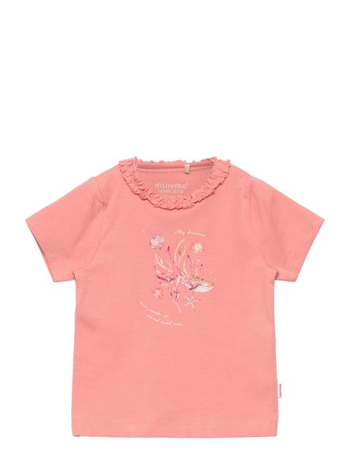 Se Minymo T-Shirt Ss Minymo Coral ved Booztlet