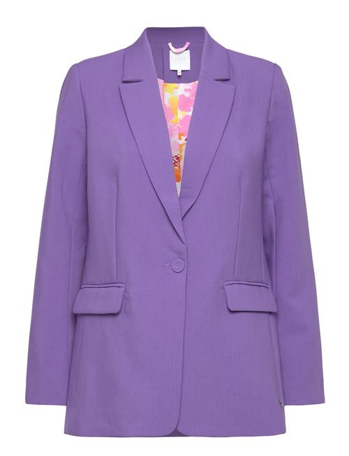 Relaxed Blazer - Zoe Fit Coster Copenhagen Purple