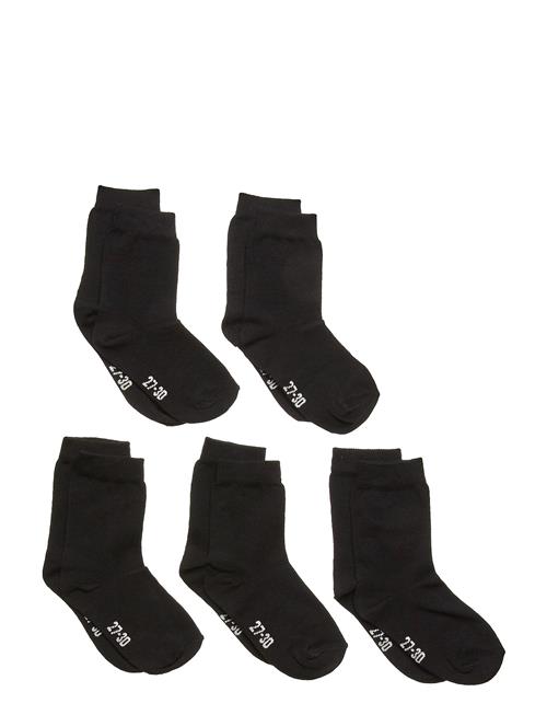 Minymo Ankle Sock -Solid Minymo Black