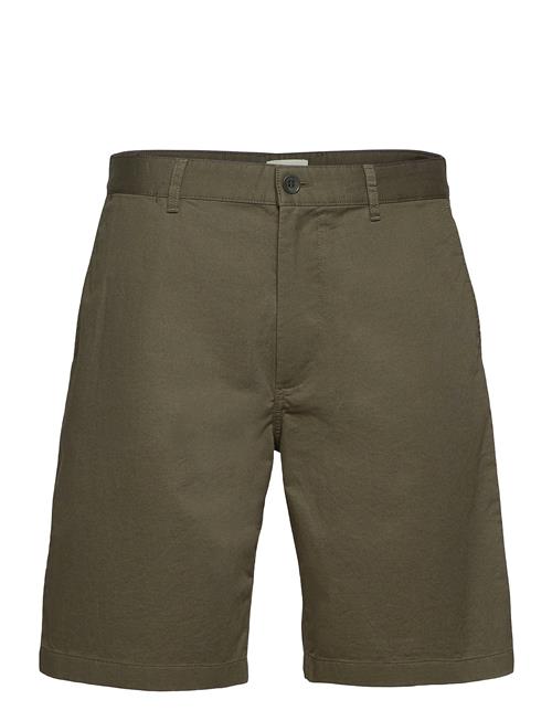 Jonathan Light Twill Shorts WOOD WOOD Green