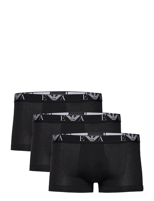 Emporio Armani Men's Knit 3Pack Trunk Emporio Armani Black