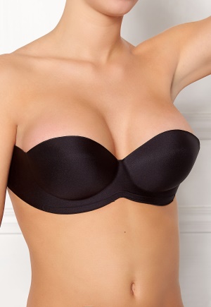 Se MAGIC Bodyfashion Wing Bra Black B ved Bubbleroom