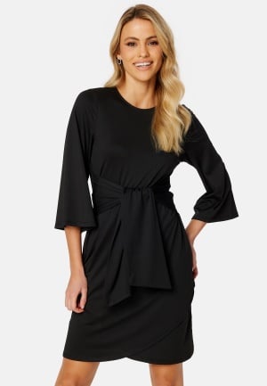 Happy Holly Petra tie dress Black 40/42