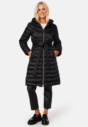 Michael Michael Kors Long Fitted Puffer 001 Black XS