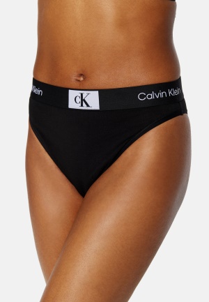 Se Calvin Klein Highwaist Brazilian UB1 Black XS ved Bubbleroom