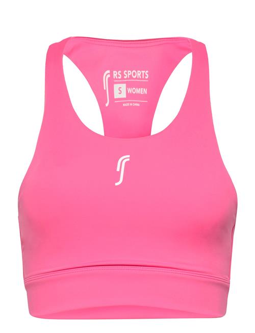 Se RS Sports Women’s Sports Bra Logo RS Sports Pink ved Booztlet