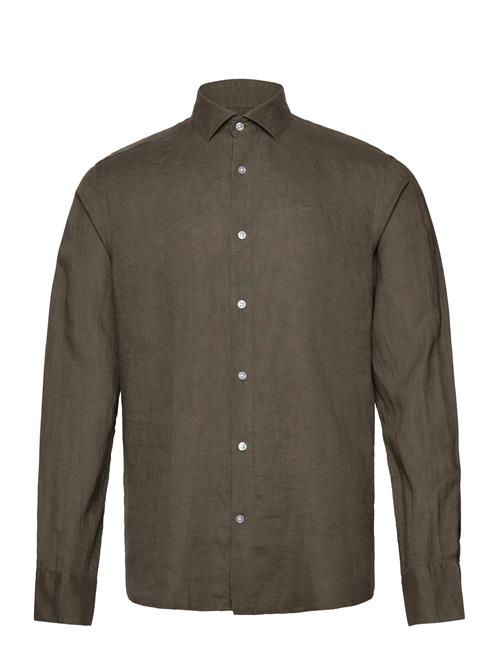 Bruun & Stengade Bs Sevilla Casual Slim Fit Shirt Bruun & Stengade Khaki