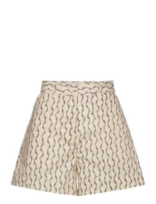 Cotton Poplin Shorts REMAIN Birger Christensen Beige