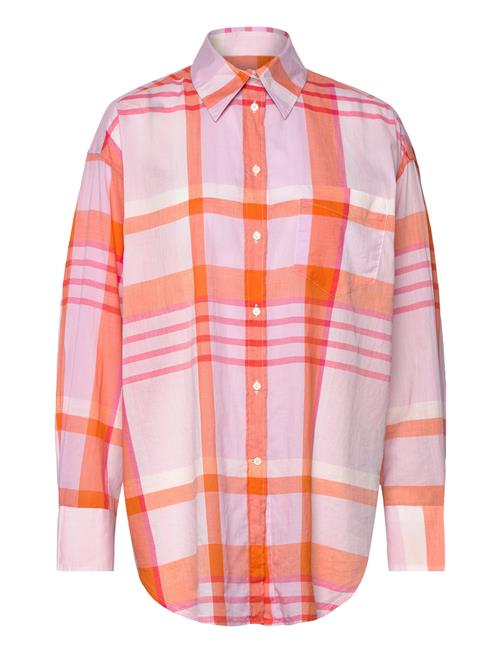 GANT Os Madras Shirt GANT Pink