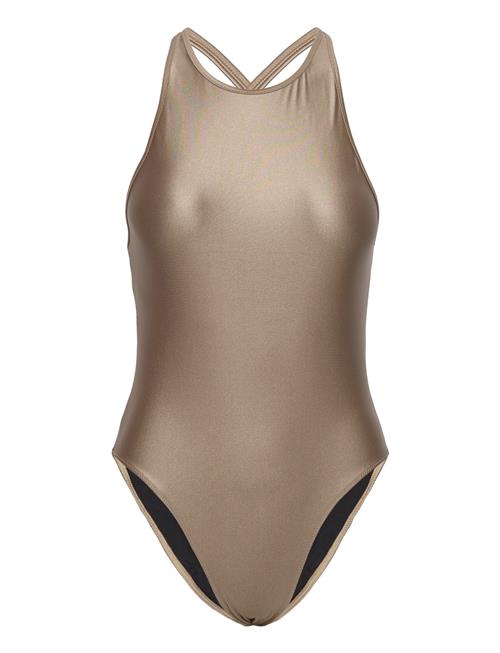 Filippa K Cross-Back Swimsuit Filippa K Brown