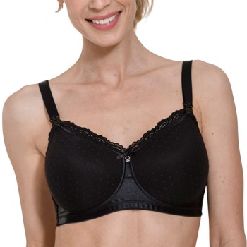 Abecita Bh Mama Padded Maternity Soft Bra Sort polyamid B 90-95 Dame