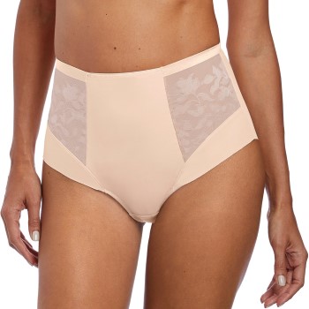 Fantasie Trusser Illusion High Waist Brief Beige Large Dame