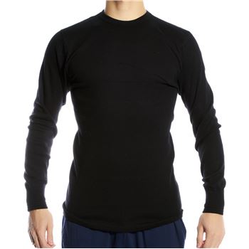 JBS Basic Longsleeve Black Sort bomuld XX-Large Herre