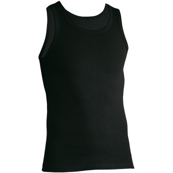 Se JBS Basic Tanktop Sort bomuld Medium Herre ved Timarco