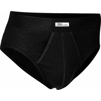 JBS Classic Brief 390-12 Sort bomuld Large Herre