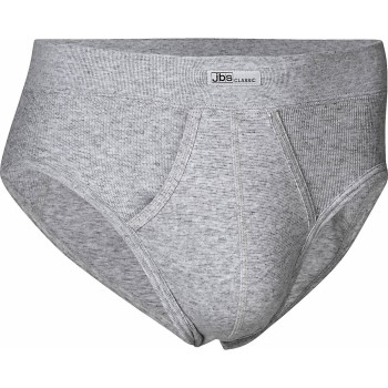 JBS Classic Brief 390-12 Grå bomuld Small Herre