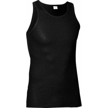 Se JBS Classic Singlet Sort bomuld Medium Herre ved Timarco